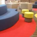 Onehome Property - Singapore Post Centre | Products Seen: [Wave Modular Sofa, Ding Dong Ding Modular Sofa, Megan Dining Table, Evon Barstool & Halved Stools]